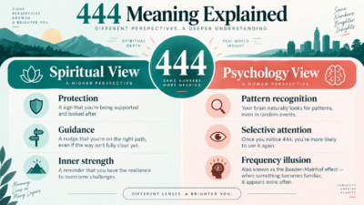 444 Meaning and Why You Keep Seeing This Number