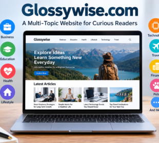Glossywise com website review and content overview