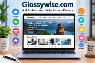 Glossywise com website review and content overview
