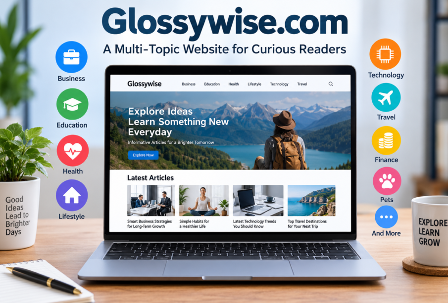 Glossywise com website review and content overview