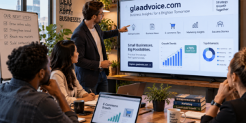 GlaadVoice business news and entrepreneurship platform overview