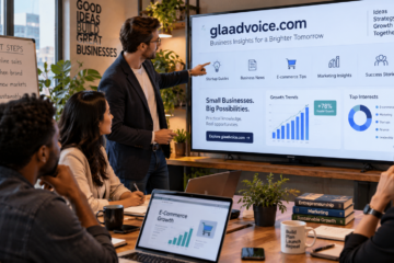 GlaadVoice business news and entrepreneurship platform overview